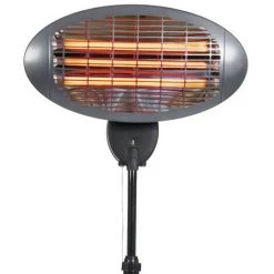 Chauffage Radiant Infrarouge Quartz Pour Terrasse Kekai Terrace 2000W Hauteur Puissance Réglable 120-210 Cm -Chauffage d'extérieur Soldes 39227860 5