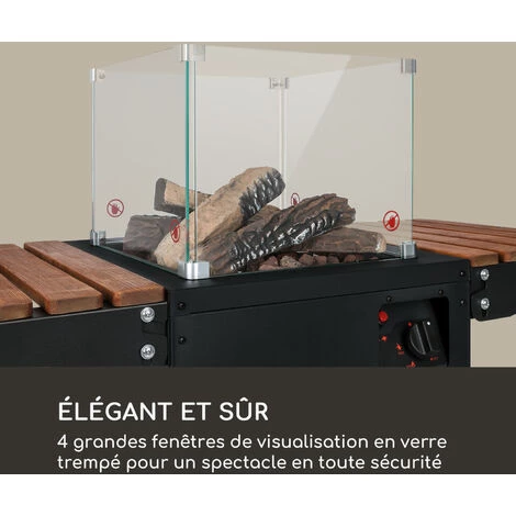 Blumfeldt Flagranti Plus Radiateur à Gaz 8kW Tables D'appoint Inox 5 Blumfeldt Flagranti Plus Radiateur à Gaz 8kW Tables D'appoint Inox – Image 3