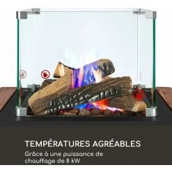 Blumfeldt Flagranti Plus Radiateur à Gaz 8kW Tables D'appoint Inox 10 Blumfeldt Flagranti Plus Radiateur à Gaz 8kW Tables D'appoint Inox -Chauffage d'extérieur Soldes 39490911 4