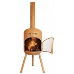 Bonfeu Bonbono - Cheminée Extérieure - Rouiller