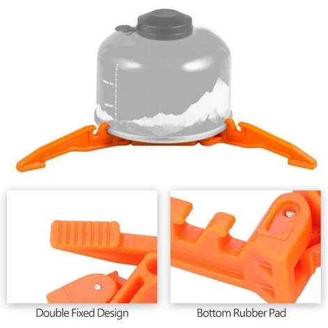 BETTERLIFE BETT Support De Réservoir De Gaz Pliant Support Stabilisateur En PC Pour Réchaud à Gaz Stand Trépied De Cartouche Pour Camping Trépied Etagère En Plein Air 4 BETTERLIFE BETT Support De Réservoir De Gaz Pliant Support Stabilisateur En PC Pour Réchaud à Gaz Stand Trépied De Cartouche Pour Camping Trépied Etagère En Plein Air – Image 2