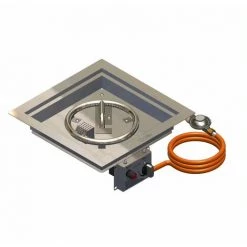 GoFire - Brûleur à Encastrer - Carré - 40 X 40cm