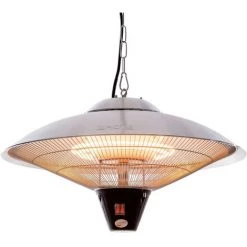 Sunred Chauffage Suspendu Sirius 2100 W Halogène Argenté CE09 - Argent