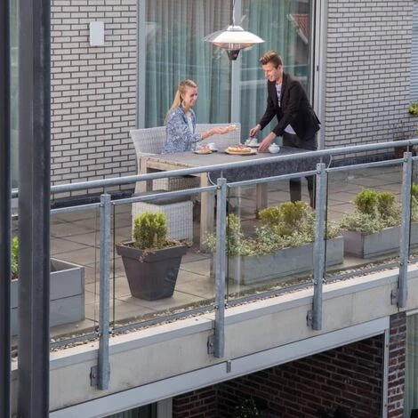 Sunred Chauffage Suspendu Sirius 2100 W Halogène Argenté CE09 - Argent 7 Sunred Chauffage Suspendu Sirius 2100 W Halogène Argenté CE09 - Argent – Image 5