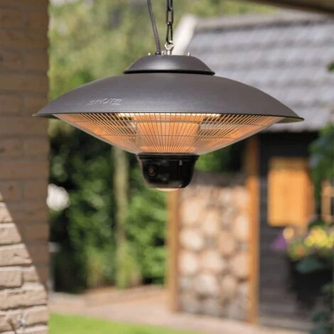 Sunred Chauffage Avec Télécommande Sirius 2100 W Halogène Noir CE09B - Noir 4 Sunred Chauffage Avec Télécommande Sirius 2100 W Halogène Noir CE09B - Noir – Image 2