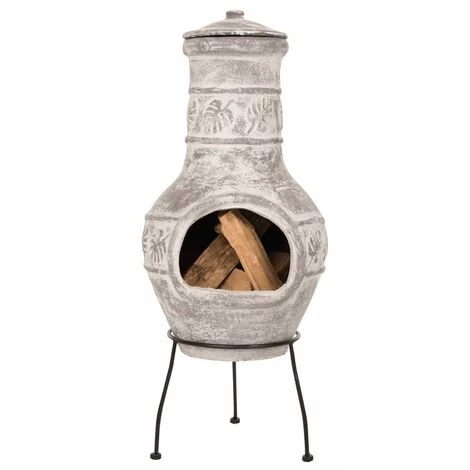 RED FIRE RedFire Cheminée Acopulco Argile 86036 - Gris 4 RED FIRE RedFire Cheminée Acopulco Argile 86036 - Gris – Image 2