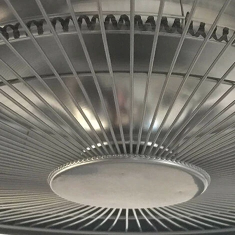 Radiateur Électrique Infrarouges Halogène Étanche IP44 Kekai Standard Design 1500 W Plafond 42,5x42,5x12 Cm 7 Radiateur Électrique Infrarouges Halogène Étanche IP44 Kekai Standard Design 1500 W Plafond 42,5x42,5x12 Cm – Image 5