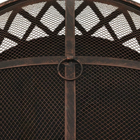 ASUPERMALL Foyer Rustique Avec Tisonnier 76 Cm XXL Acier 7 ASUPERMALL Foyer Rustique Avec Tisonnier 76 Cm XXL Acier – Image 5