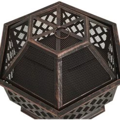 ASUPERMALL Foyer Rustique Avec Tisonnier 62x54x56 Cm XXL Acier 11 ASUPERMALL Foyer Rustique Avec Tisonnier 62x54x56 Cm XXL Acier -Chauffage d'extérieur Soldes 42733721 5