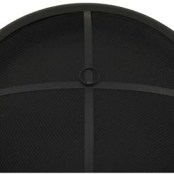 ASUPERMALL Foyer Avec Tisonnier 75 Cm XXL Acier -Chauffage d'extérieur Soldes 42733728 5