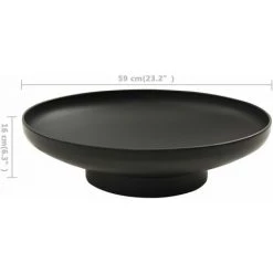 ASUPERMALL Foyer 59 Cm Acier -Chauffage d'extérieur Soldes 42733736 5