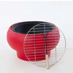 BBGRILL Barbecue Portatif Rouge BBQ TUB-R - Rouge 10 BBGRILL Barbecue Portatif Rouge BBQ TUB-R - Rouge -Chauffage d'extérieur Soldes 4281602 4