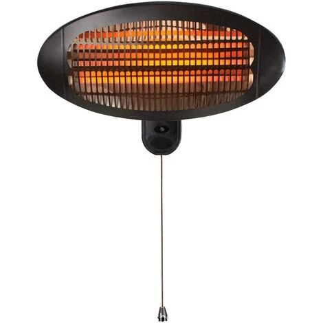 BARES Chauffage Infrarouge Mural électrique Pour Patios Extérieurs, 3 Réglage De La Chaleur 2000W Pour Garage Backyard Restaurant-A 3 BARES Chauffage Infrarouge Mural électrique Pour Patios Extérieurs, 3 Réglage De La Chaleur 2000W Pour Garage Backyard Restaurant-A