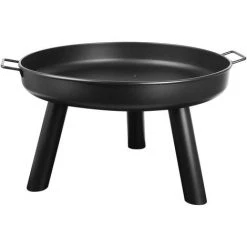 BAMNY Brasero Chauffage Extérieur Terrasse De Jardin, Pour Le Chauffage/BBQ, Diamètre 60cm Avec Poignées, En Métal Détachable Avec Fourchette à Feu,BBQ Camping Brasero 11 BAMNY Brasero Chauffage Extérieur Terrasse De Jardin, Pour Le Chauffage/BBQ, Diamètre 60cm Avec Poignées, En Métal Détachable Avec Fourchette à Feu,BBQ Camping Brasero -Chauffage d'extérieur Soldes 43348524 5