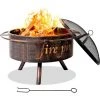 BAMNY Exterieur 74 * 74 * 53 Cm, Barbecue Charbon Avec Fourchette à Feu & Bague Extérieure Anti-Br?lure & Couvercle De Protection Contre Les étincelles, Pour Jardin / Terrasse / Chauffage 1 BAMNY Exterieur 74 * 74 * 53 Cm, Barbecue Charbon Avec Fourchette à Feu & Bague Extérieure Anti-Br?lure & Couvercle De Protection Contre Les étincelles, Pour Jardin / Terrasse / Chauffage -Chauffage d'extérieur Soldes 44191970 1