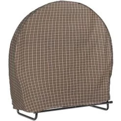 Housse De Protection Contre La Poussière Et Le Vent Avec Une Fermeture éclair Latérale Pour Cheminée Extérieure 101.5*61*104cm Fontainebleau Kaki