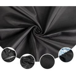 Housse De Chauffage électrique, à Fixation Murale, étanche, Anti-poussière, Pour Chauffage De Garage Intérieur Ou Extérieur 30*9.5*8.7inch Fontainebleau Noir -Chauffage d'extérieur Soldes 44403250 4