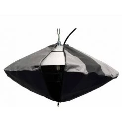 Sunred Housse Pour Chauffage Suspendu Série Sirius Gris HW10 - Gris