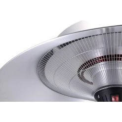 GREADEN - Parasol Chauffant Infrarouge JUPITER - Grand Réflecteur, Plus De Chaleur - Chauffage électrique De Terrasse à Halogène 3000 W, Extérieur IP44, Réglable - Radiateur Jardin/Patio/Terrasse/Intérieur - GR2RT2 - Inox -Chauffage d'extérieur Soldes 4512734 3