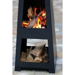 Bali OUTDOORS Chauffage D'appoint Extérieur Du Bois En Forme Pyramid Chauffage Noir En Fer De Terrasse Commercial Parasol Pyramide Chauffant - Noir 9 Bali OUTDOORS Chauffage D'appoint Extérieur Du Bois En Forme Pyramid Chauffage Noir En Fer De Terrasse Commercial Parasol Pyramide Chauffant - Noir -Chauffage d'extérieur Soldes 45785340 3