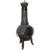 HELLOSHOP26 Cheminée D'extérieur Avec Trappe Grillagée 108 Cm En Fonte Vintage Design Avec Tisonnier Brasero Poêle Terrasse Jardin 2 HELLOSHOP26 Cheminée D'extérieur Avec Trappe Grillagée 108 Cm En Fonte Vintage Design Avec Tisonnier Brasero Poêle Terrasse Jardin -Chauffage d'extérieur Soldes 45981748 1