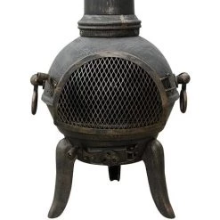 HELLOSHOP26 Cheminée D'extérieur Avec Trappe Grillagée 108 Cm En Fonte Vintage Design Avec Tisonnier Brasero Poêle Terrasse Jardin 11 HELLOSHOP26 Cheminée D'extérieur Avec Trappe Grillagée 108 Cm En Fonte Vintage Design Avec Tisonnier Brasero Poêle Terrasse Jardin -Chauffage d'extérieur Soldes 45981748 5