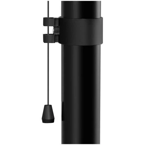 UNIPRODO Chauffage Extérieur Infrarouge De Terrasse Radiant Électrique Sur Pied 2000 W - Noir, Blanc 5 UNIPRODO Chauffage Extérieur Infrarouge De Terrasse Radiant Électrique Sur Pied 2000 W - Noir, Blanc – Image 3