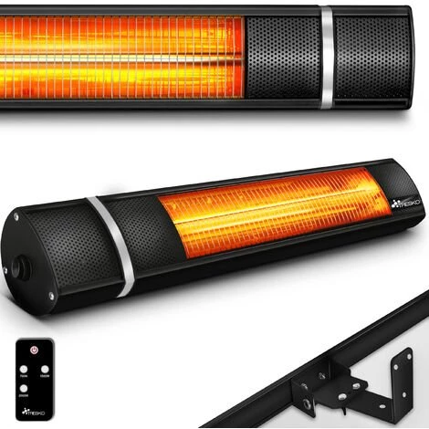 TRESKO Radiateur Infrarouge Extérieur 2000W | Chauffage Radiant Terrasse | Murale | Inclination | Télecommande | 3 Niveaux | Intérieur Et Extérieur 3 TRESKO Radiateur Infrarouge Extérieur 2000W | Chauffage Radiant Terrasse | Murale | Inclination | Télecommande | 3 Niveaux | Intérieur Et Extérieur