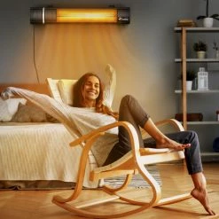 TRESKO Radiateur Infrarouge Extérieur 2000W | Chauffage Radiant Terrasse | Murale | Inclination | Télecommande | 3 Niveaux | Intérieur Et Extérieur 9 TRESKO Radiateur Infrarouge Extérieur 2000W | Chauffage Radiant Terrasse | Murale | Inclination | Télecommande | 3 Niveaux | Intérieur Et Extérieur -Chauffage d'extérieur Soldes 47477164 3