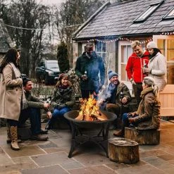 Homfa BBQ- Bol De Feu En Fonte | Ø56,5 * 50cm | Brasero Aavec Grill & Fourchette à Feu & Couvercle De Protection Contre Les Étincelles, Pour Barbecue/Chauffage 11 Homfa BBQ- Bol De Feu En Fonte | Ø56,5 * 50cm | Brasero Aavec Grill & Fourchette à Feu & Couvercle De Protection Contre Les Étincelles, Pour Barbecue/Chauffage -Chauffage d'extérieur Soldes 48385621 5