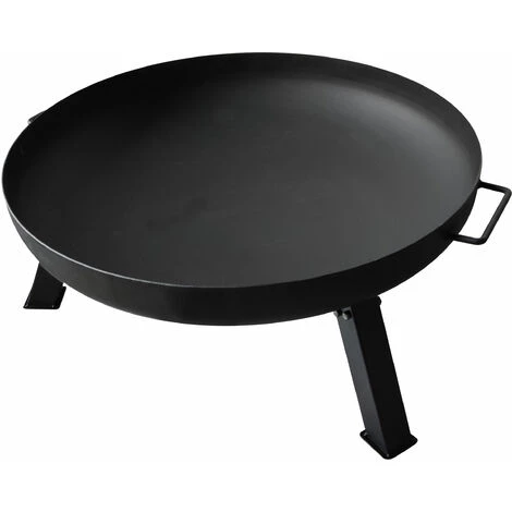 PUR LINE Brasero De Jardin Avec Pieds En Acier Noir - Noir 7 PUR LINE Brasero De Jardin Avec Pieds En Acier Noir - Noir – Image 5