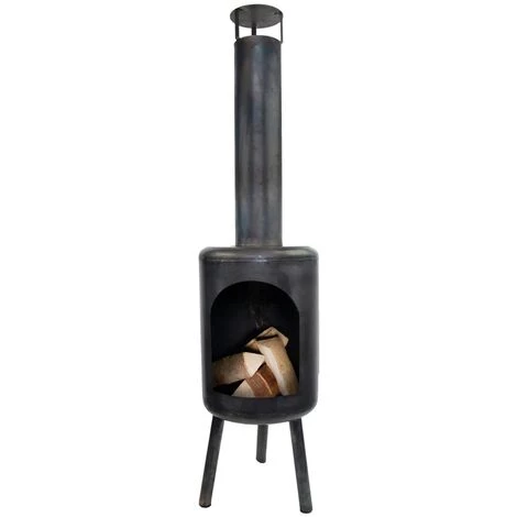 Esschert Design Chauffage De Terrasse Rond Noir - Noir 3 Esschert Design Chauffage De Terrasse Rond Noir - Noir