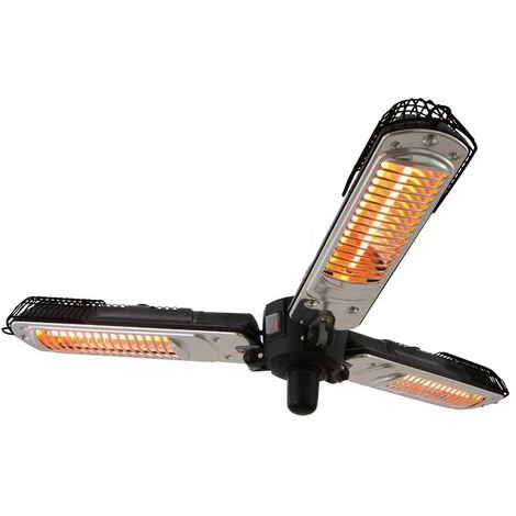 INTEROUGE Parasol Chauffant électrique Trois Lampes - Halogène - 2000W 3 INTEROUGE Parasol Chauffant électrique Trois Lampes - Halogène - 2000W
