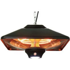 INTEROUGE Suspension Chauffante électrique Halogène Avec Lampe LED - 2000W 9 INTEROUGE Suspension Chauffante électrique Halogène Avec Lampe LED - 2000W -Chauffage d'extérieur Soldes 49595267 3