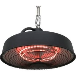 INTEROUGE Suspension Chauffante électrique Style Industriel - 2100W