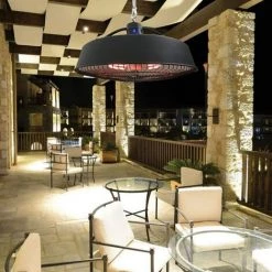 INTEROUGE Suspension Chauffante électrique Style Industriel - 2100W -Chauffage d'extérieur Soldes 49595290 3