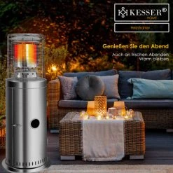 KESSER® Chauffage à Gaz KE12 | Parasol Chauffant Pour Terrasse | Chauffage De Terrasse | Radiateur Extérieur | Chauffage Extérieur 12,5 kW | Chauffage D’extérieur à Gaz | Chauffage Radiant | Appareil De Chauffage 11 KESSER® Chauffage à Gaz KE12 | Parasol Chauffant Pour Terrasse | Chauffage De Terrasse | Radiateur Extérieur | Chauffage Extérieur 12,5 kW | Chauffage D’extérieur à Gaz | Chauffage Radiant | Appareil De Chauffage -Chauffage d'extérieur Soldes 50753217 5