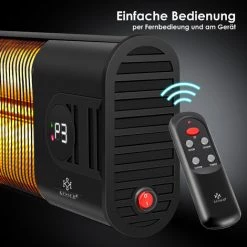 KESSER® Radiateur Infrarouge | Chauffage Radiant | Chauffage Infrarouge Avec Housse De Protection | Chauffage De Terrasse Réglable En Hauteur, Trépied Télescopique | Chauffage Pour Table à Langer | Chauffage Extérieur 11 KESSER® Radiateur Infrarouge | Chauffage Radiant | Chauffage Infrarouge Avec Housse De Protection | Chauffage De Terrasse Réglable En Hauteur, Trépied Télescopique | Chauffage Pour Table à Langer | Chauffage Extérieur -Chauffage d'extérieur Soldes 50753566 5