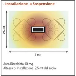 Lampe Infrarouge Noire à Ondes Moyennes Cm 60x25x23 RADIALIGHT SQBAL001 9 Lampe Infrarouge Noire à Ondes Moyennes Cm 60x25x23 RADIALIGHT SQBAL001 -Chauffage d'extérieur Soldes 51520585 4