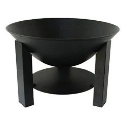 LIENBACHER Brasero Rond Noir - Diamètre 60 Cm