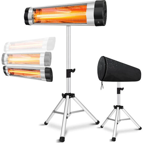 Kesser® Infrarouge Chauffe Radiateur Extérieur Choix De Radiateur De Chaleur, 2500W (de) 4 Kesser® Infrarouge Chauffe Radiateur Extérieur Choix De Radiateur De Chaleur, 2500W (de) – Image 2