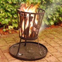 Plateau Rond Pour Brasero. Noir. Marque : Esschert Design. Réf. : FF100 - Noir 7 Plateau Rond Pour Brasero. Noir. Marque : Esschert Design. Réf. : FF100 - Noir -Chauffage d'extérieur Soldes 52047872 3