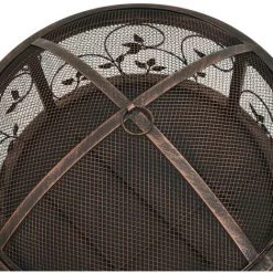 Topdeal Foyer Rustique Avec Tisonnier 67,5 Cm XXL Acier FF311891_FR 11 Topdeal Foyer Rustique Avec Tisonnier 67,5 Cm XXL Acier FF311891_FR -Chauffage d'extérieur Soldes 52099962 5