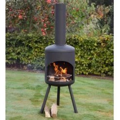 Topdeal Cheminée Fuego Grande FF420300_FR -Chauffage d'extérieur Soldes 52101832 4