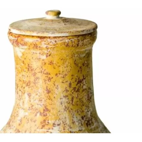 Topdeal Cheminée Tampico Jaune 31x31x68 Cm Argile FF423892_FR 4 Topdeal Cheminée Tampico Jaune 31x31x68 Cm Argile FF423892_FR – Image 2