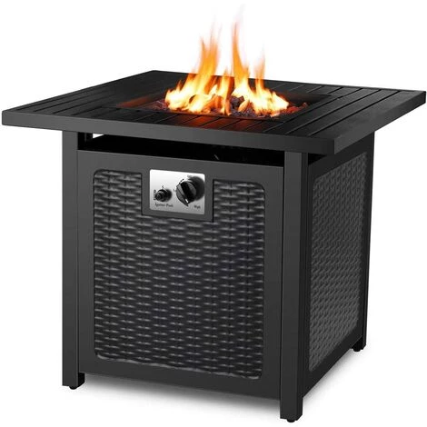 Femor Foyers à Gaz Extérieurs Et Braséros,Chauffe Terrasse Gaz,Gaz Feu Cheminée,76*76*67cm,14.5kw,avec Housse De Protection Imperméable & Pierres De Lave & Grille De Protection,pour Jardin Terrasses 3 Femor Foyers à Gaz Extérieurs Et Braséros,Chauffe Terrasse Gaz,Gaz Feu Cheminée,76*76*67cm,14.5kw,avec Housse De Protection Imperméable & Pierres De Lave & Grille De Protection,pour Jardin Terrasses