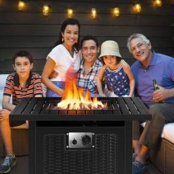 Femor Foyers à Gaz Extérieurs Et Braséros,Chauffe Terrasse Gaz,Gaz Feu Cheminée,72*72*67cm,14.5kw,avec Housse De Protection Imperméable & Pierres De Lave & Grille De Protection,pour Jardin Terrasses 9 Femor Foyers à Gaz Extérieurs Et Braséros,Chauffe Terrasse Gaz,Gaz Feu Cheminée,72*72*67cm,14.5kw,avec Housse De Protection Imperméable & Pierres De Lave & Grille De Protection,pour Jardin Terrasses -Chauffage d'extérieur Soldes 52720433 3