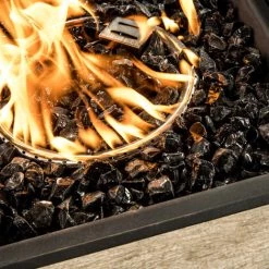 4 Kg Verres De Feu Pour Braséro à Gaz D’extérieur Jardin Verre Trempé Noir Teamson Home PT-FG0003 - Le Noir 11 4 Kg Verres De Feu Pour Braséro à Gaz D’extérieur Jardin Verre Trempé Noir Teamson Home PT-FG0003 - Le Noir -Chauffage d'extérieur Soldes 52780411 5