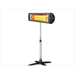 PUR LINE Chauffage Halog?ne 2500W, Montage Au Sol Ou Mural, Pour Une Utilisation Int?rieure Ou Ext?rieure - No Name -Chauffage d'extérieur Soldes 52781279 5