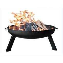 PURLINE Brasero D'ext?rieur Avec Pieds En Acier Noir - No Name 11 PURLINE Brasero D'ext?rieur Avec Pieds En Acier Noir - No Name -Chauffage d'extérieur Soldes 52781318 5